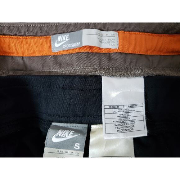 (M5) Nike Women's Pants Bermuda Shorts Size S Athletic Flare Capris Bundle Of 2 - Picture 10 of 10